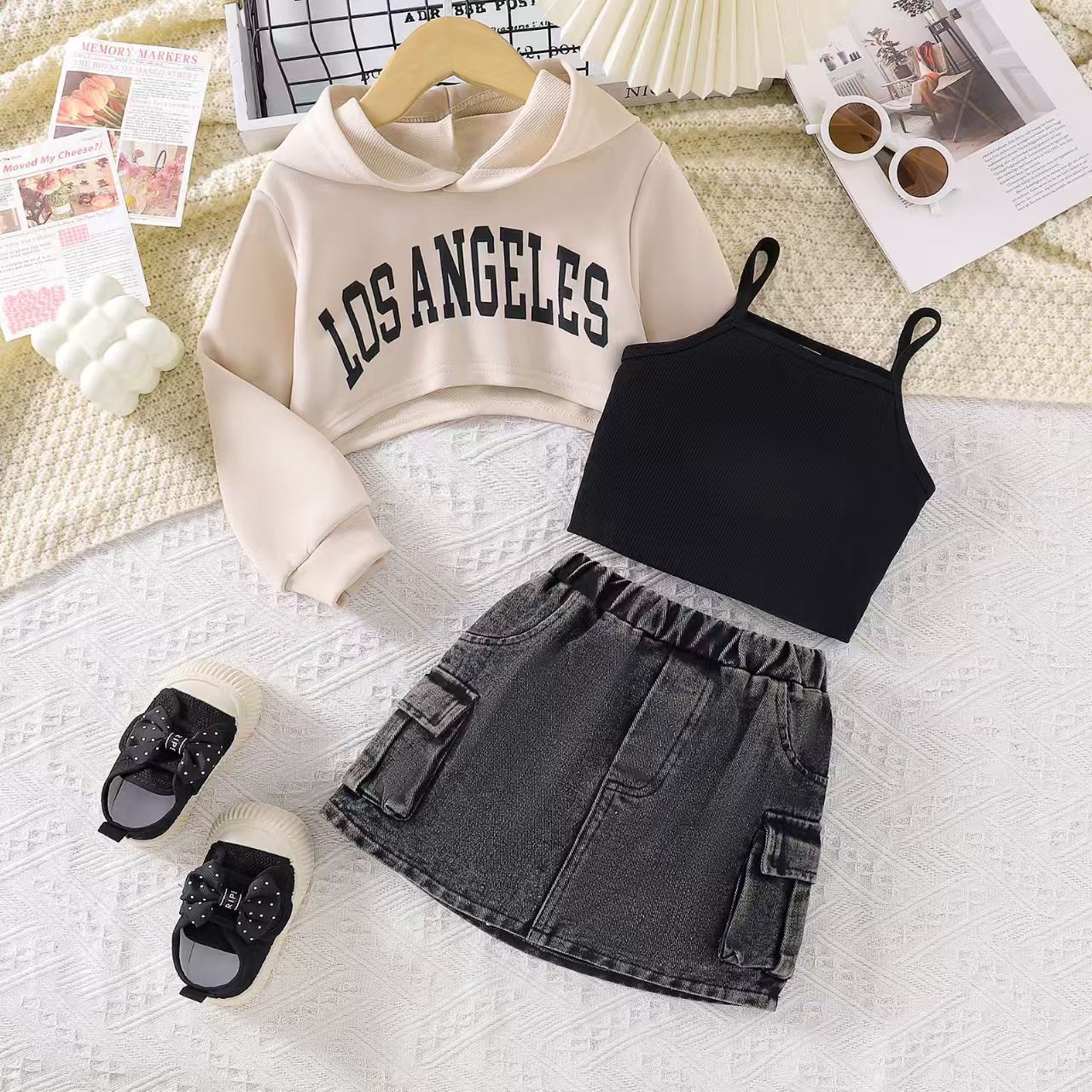 Girl's Hoodie Co-Ord Set